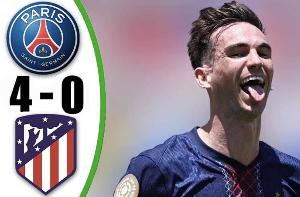 PSG vs Atletico Madrid 4-0- All Goals & Highlights - Club World Cup 2025